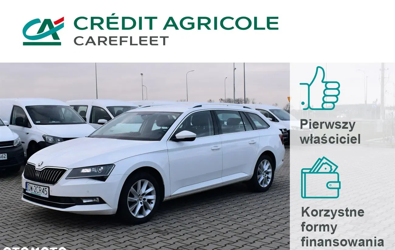 samochody osobowe Skoda Superb cena 70800 przebieg: 216117, rok produkcji 2018 z Ujście